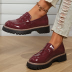 Aroa - Mocasines de Polipiel con Plataforma
