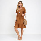 Cecilie - Vestido Mini Bohemio A-Line