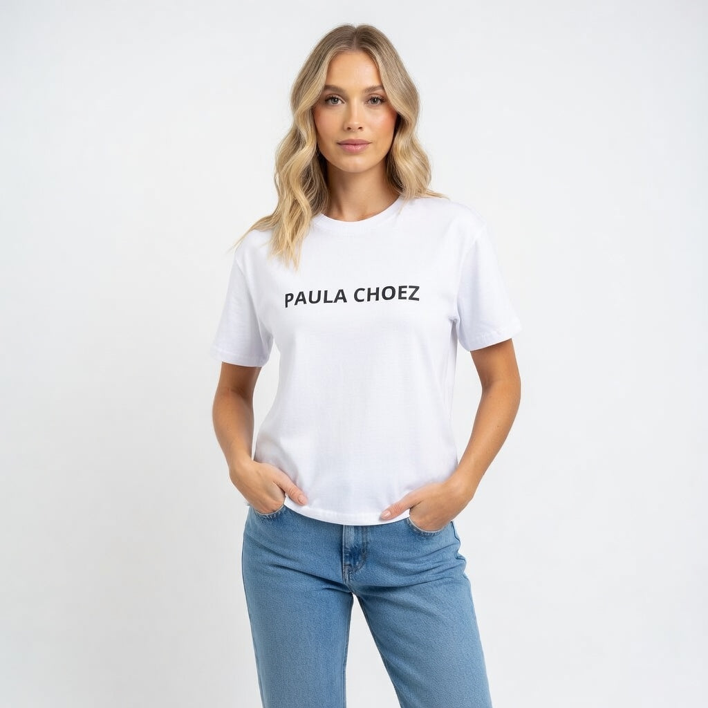 Paula Choez - Camiseta Clásica Premium de Algodón