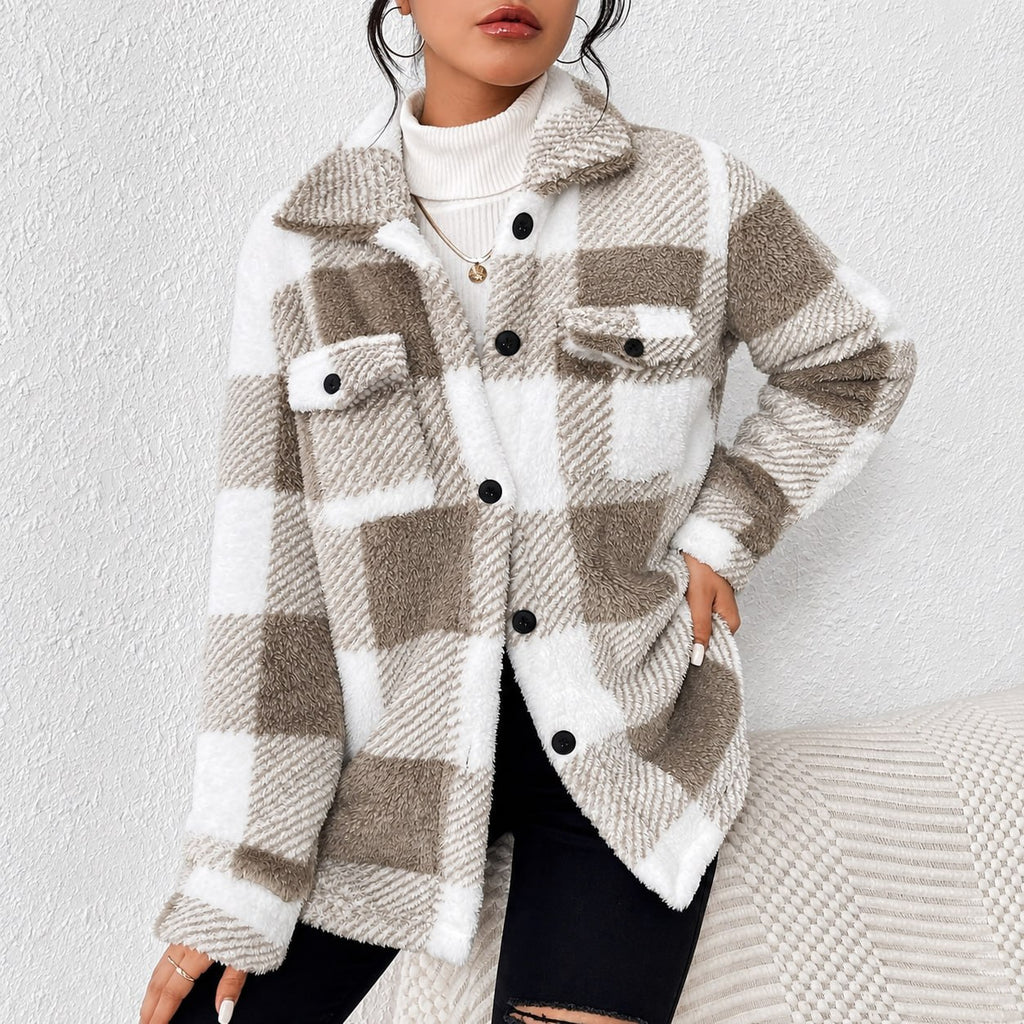 Micaela - Chaqueta de chenilla con mangas princesa