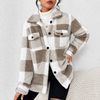 Micaela - Chaqueta de chenilla con mangas princesa