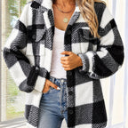Micaela - Chaqueta de chenilla con mangas princesa